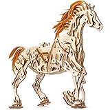 Amazon 走る馬のオートマタ キット Abong 3d Wood Craft Mechanical Horse Automation Model 立体パズル おもちゃ