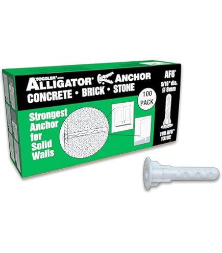 Fischer DuoPower 6 X 50, Powerful Universal Plug With Intelligent 2- Component Technology For Fastenings In Concrete, Bricks, Gypsum Plasterboard, Chipboard, Etc, 100 Plugs Without Screws - View #8