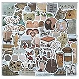 レトロアート ステッカー 50枚セット 防水ステッカー 密封バッグ ブランド 荷物ステッカー お気に入りの荷物、ギター、車、バイク、自転車、水筒、ヘルメット、パソコンなどに適用 (TZ-10)