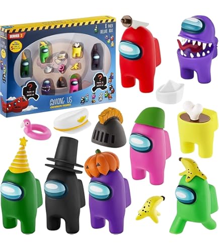 Among Us Crewmate Figures | 5 Among Us Toys Out of 16 Collectibles