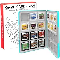 Amazon | MOXCAHER 3DS ソフトケース 3DS/DS/2DS対応 24枚収納 ソフト