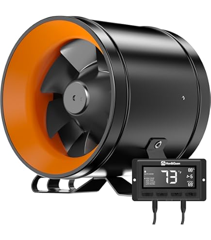 Amazon.co.jp: MARS HYDRO 4インチ インラインダクトファン 温度