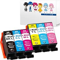 Amazon.co.jp: エプソン用最優良互換インクカートリッジ KUI-6CL-L(BK