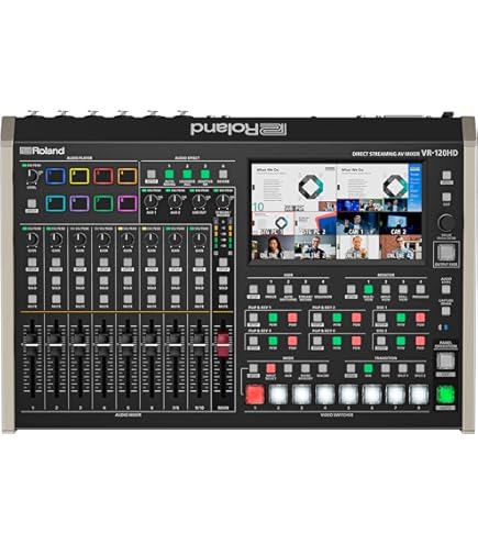 Amazon | Roland ローランド マルチフォーマットAVミキサー VR-50HD 