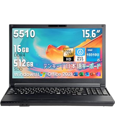 美品 Latitude 3510 10世代 i5 15.6型 テンキー オフィス Amazon.co.jp: 【整備済み品】 デル ノートPC Latitude 3510 Win11/MS