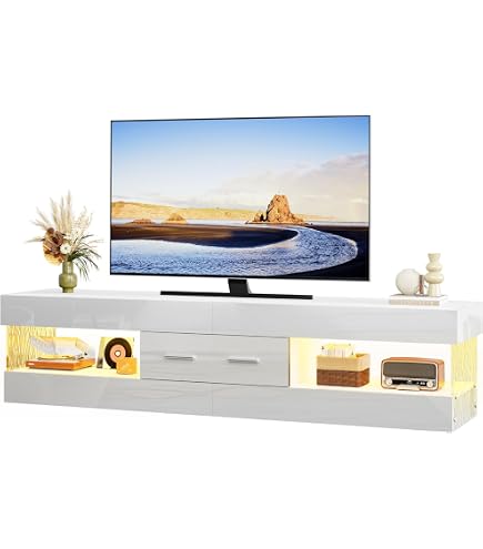 Amazon｜Bestier テレビ台 ‎幅180×奥行き39.5×高さ40.5cmテレビボード