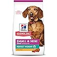 Hill's Science Diet Perfect Weight Adult Small & Mini, Chicken Recipe, Dry Dog Food for Healthy Weight & Weight Management, 1