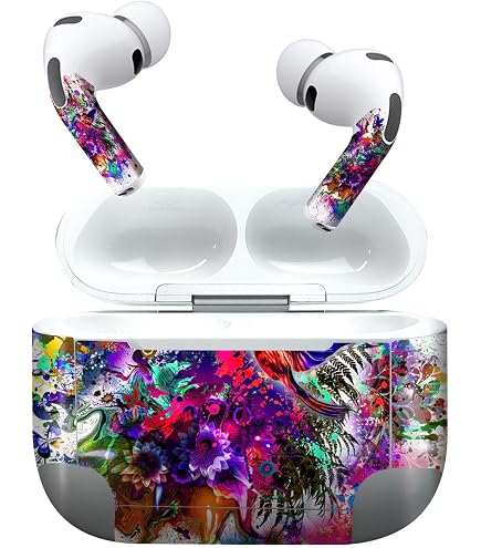 Amazon | RockMax airpods/airpods proデザインスキンシール airpods 1