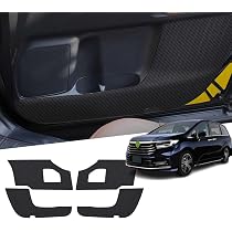オデッセイRC1 RC2 RC4 ドアトリムガード ステンレス　ブラック Amazon | ドアキックガード 車「適用 ホンダ オデッセイ 5代目 RC系