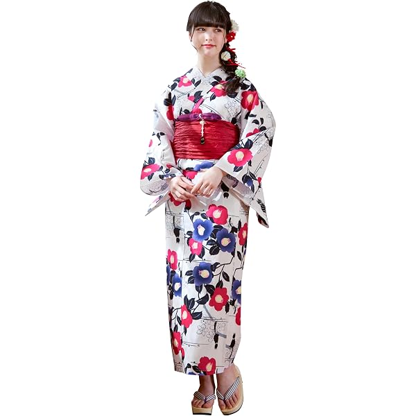 Amazon | [メゾピアノジュニア] 【接触冷感】あじさい柄2WAY浴衣 紺 F