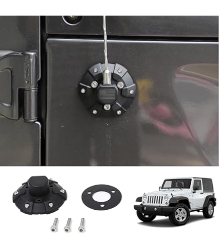 Amazon.co.jp: 【FURY】Jeep Wrangler アンテナベースカバー 
