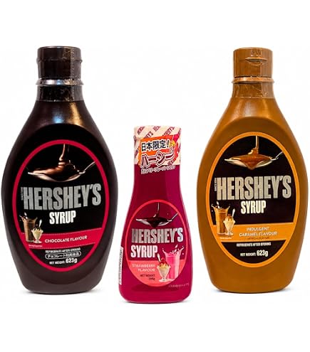 Amazon | ハーシー ストロベリーフレーバーシロップ 260g | Hershey