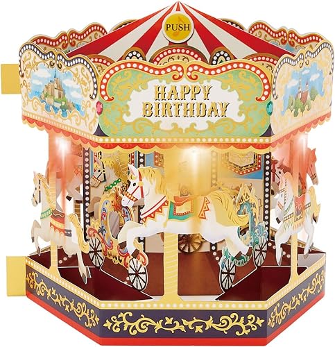 サンリオ メロディーカード バースデーカード メリーゴーラウンド JPME30-2（サンリオ）の商品画像
