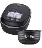 TIGER 土鍋ご泡火炊き圧力IH炊飯器 5.5合JPH-J100マットブラック 土鍋圧力IHジャー炊飯器〈炊きたて〉土鍋ご泡火炊き JPH-J100 | 製品