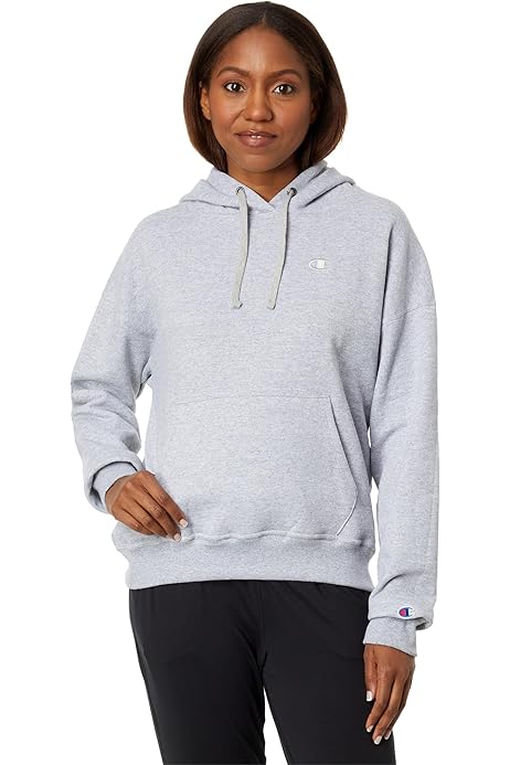Champion Women's Hoodie, Powerblend, Fleece Hoodie for Women, C Logo (Plus  Size Available), Chantilly Pink C Logo, X-Small : Amazon.sg: Fashion