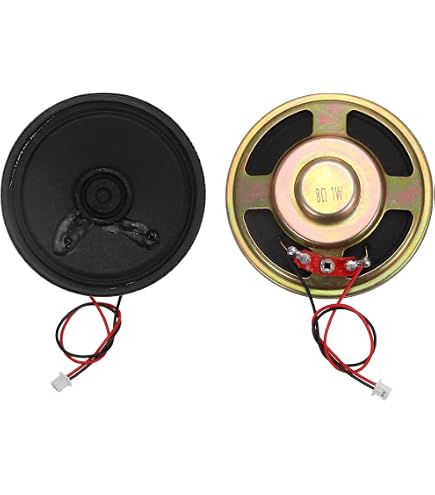 Amazon.co.jp: uxcell 小型スピーカー 直径20mm 8Ω/0.5W 内蔵