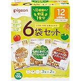 ピジョン 食育レシピ野菜 100g×6袋セット