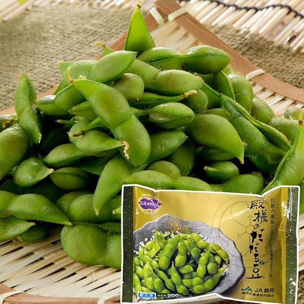 Amazon.co.jp: Reserved Frozen Edamame Dadacha Beans from Tsuruoka