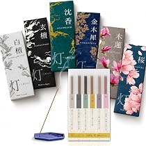 香木　檀木　六国五味　天然木　香りのお香　137g　円柱形 Amazon.co.jp: 【定番の香りを少しずつ楽しめる】お試しセット 伝統香