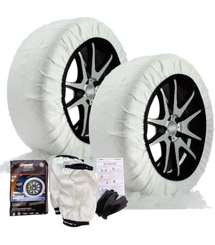 Amazon.co.jp: ISSEスノーソックス(布製タイヤチェーン) GOOD