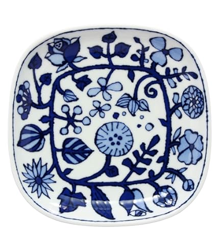 Amazon.co.jp: 朝日焼 源氏物語 宇治十帖 銘々皿 5枚 遠州七窯 木製共