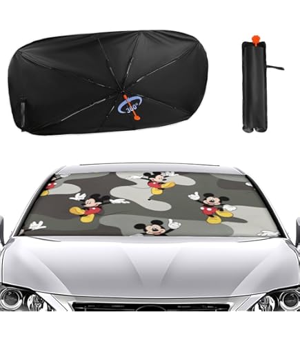 Amazon.co.jp: 車用サンシェード 傘型 折りたた式 ディズニー ミッキー