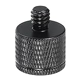 PATIKIL 三脚ネジアダプター M5 メス から 1/4" メス 三脚ナットコネクターカメラマウントネジカメラダブルヘッドコンバーターマイクホルダーマジックアームアクセサリー