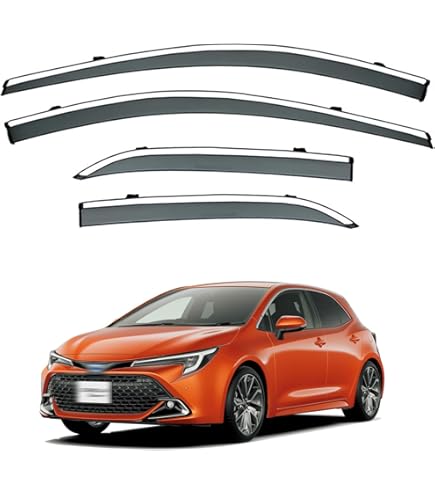 Amazon | 和研工業 オリジナルドアバイザーセット トヨタ カローラ