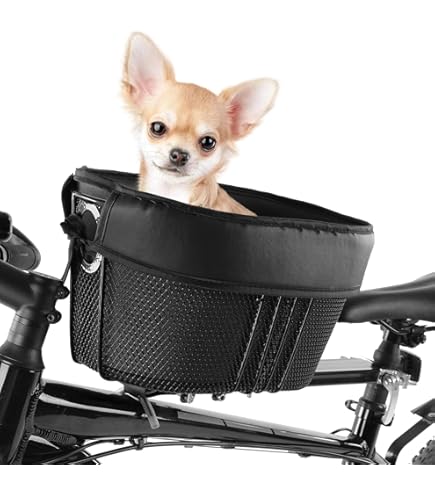 Amazon.co.jp: PASUNY 犬用自転車バスケット マウンテンバイク