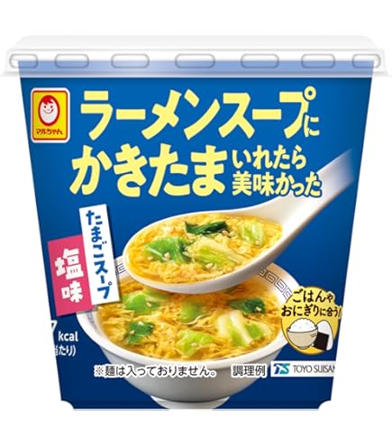 Amazon.co.jp: 明星 ノンフライワンタン わかめスープ [6個入、49kcal