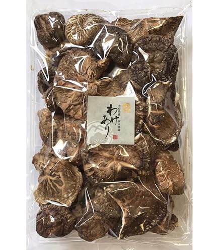Amazon.co.jp: 椎茸 しいたけ 大分県産 原木栽培 干し椎茸 無選別 〜無