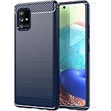 Galaxy A71 5G case,with HD Screen Protector,MAIKEZI Soft TPU Slim Fashion Non-Slip Protective Phone Case Cover for Samsung Ga