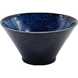aito製作所 「 ナチュラルカラー 」 飯碗 茶碗 ボウル 皿 食器 大きめ 直径約13×深さ7cm ネイビー 紺 美濃焼 ご飯 サラダボウル おしゃれ 食洗機対応 電子レンジ対応 日本製 517317