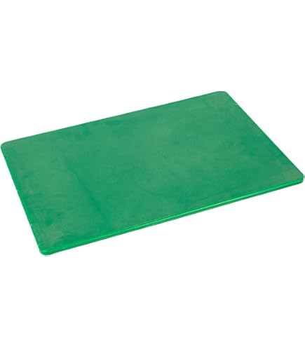 Hygiplas Low Density Chopping Board Set With Rack 450x300x10mm (7 Pack