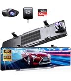 ドライブレコーダー ミラー型 4K SDカード付き SONY製IMX589 楽天市場】ドライブレコーダー ミラー型 SONY製IMX589センサー