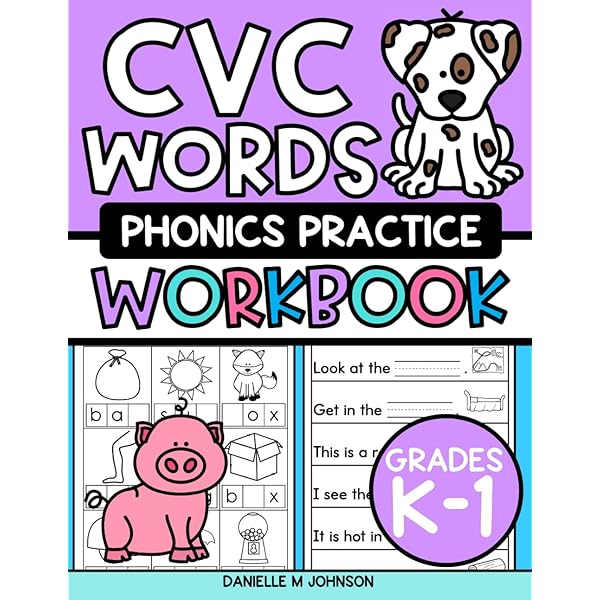 Amazon | CVC Words Workbook: Simple Phonics Practice for Young