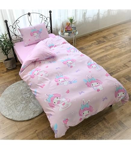 Amazon｜サンリオ(SANRIO) ハローキティ 布団カバー3点セット シングル 