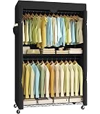 Amazon｜ハンガーラック幅90×奥行45×高さ184cm ワードローブ