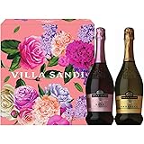 【ギフト プレゼント お花見 に】シャンパンより売れているイタリア最高峰スパークリングワイン ヴィッラサンディギフトセット [スパークリングワイン 750ml×2 お酒][Amazon.co.jp限定]
