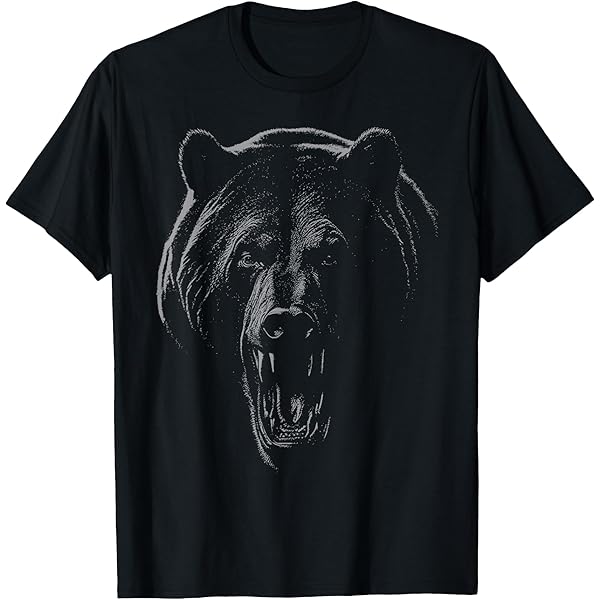 Ｔ熊様 美品 プリントスター 熊ライダー プリントTシャツ 黒 M クマ