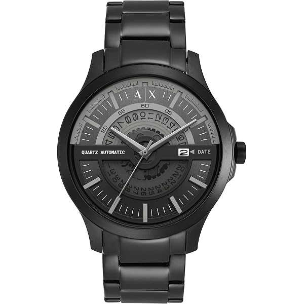 Amazon.co.jp: Armani Exchange メンズ クロノグラフ ブラウンナイロン 