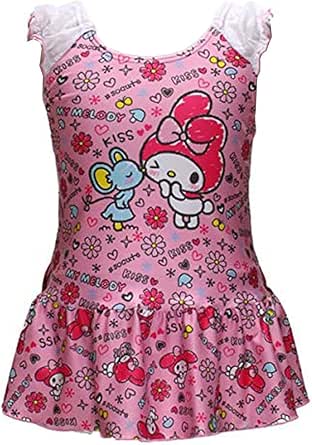 マイメロディ ワンピース水着 Sanrio マイメロ 水着 女の子 キッズ ジュニア 130 ピンク 水着 通販 Amazon