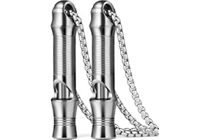 [TIMULTI] 防災用 チタン 緊急ホイッスル 危険防止救急笛