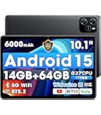 タブレット Android 15 10.1インチ大画面＆AI最適化OS アンドロイド タブレット PC 本体 Android15 新品 5G wi-fi 大
