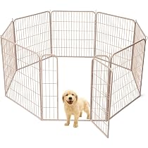 Amazon | YumeTail ペットサークル 犬 ペットフェンス サークルケージ