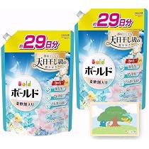 Amazon | ボールド 柔軟剤入り 洗濯洗剤 液体 爽やかおひさまと