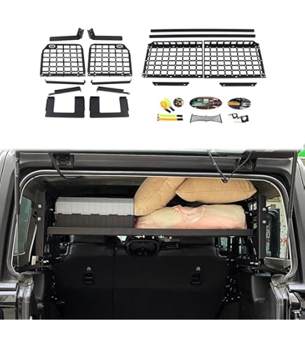 Amazon.co.jp: リアウィンドウストレージモールパネルキット Jeep