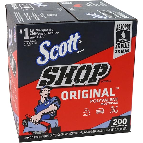 Amazon.co.jp: Scott (スコット) SHOP TOWELS/ショップタオル