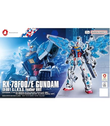 Amazon | EXPO2025 RX-78F00/E ガン*ダム (EX-001 グラスフェザー装備