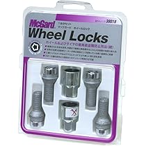 【美品】McGard CAR LOCK イエロー Amazon | McGard マックガード MCG-38018 ロックボルト M14X1